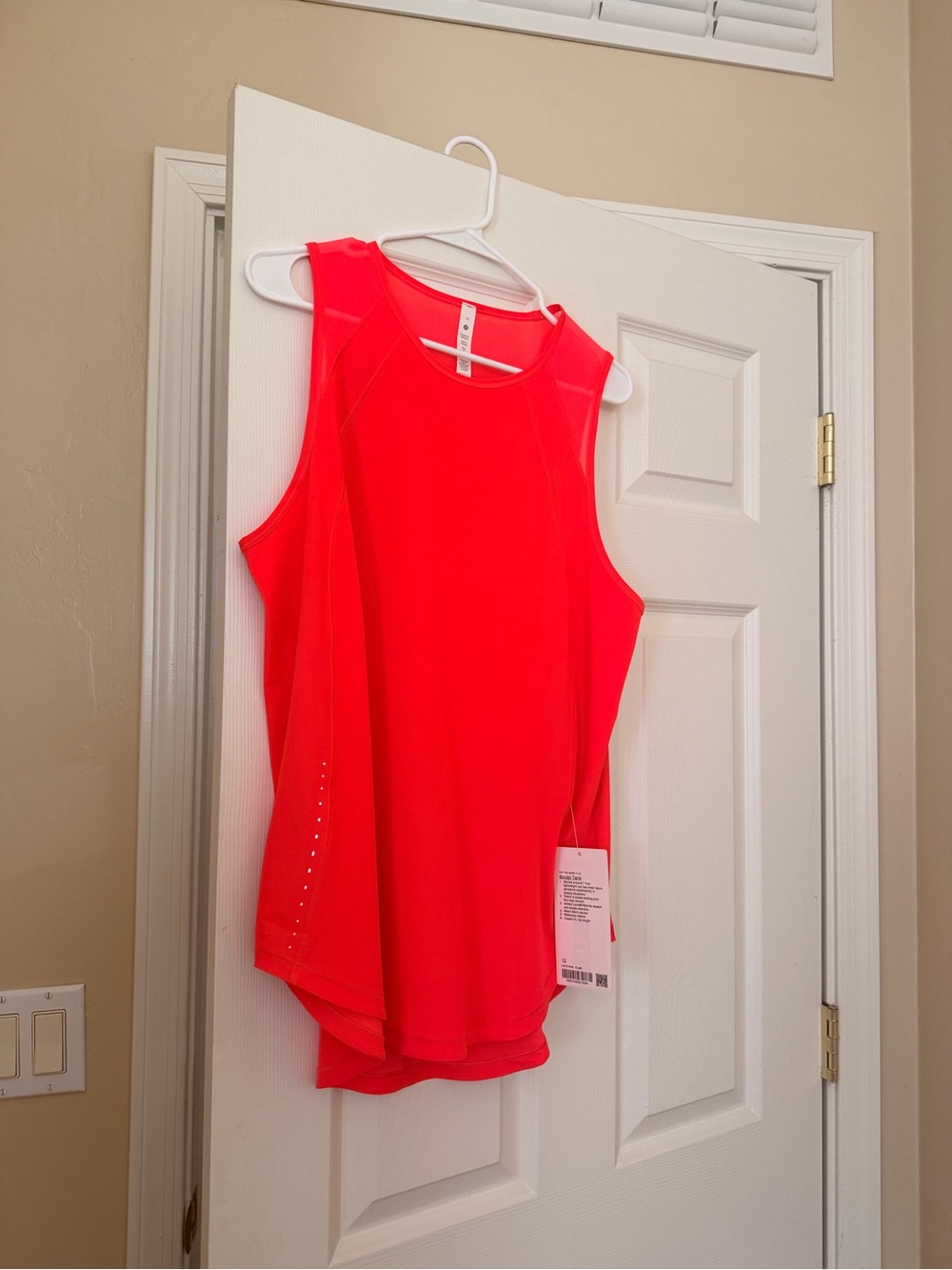 lululemon Sculpt Tank Size 12